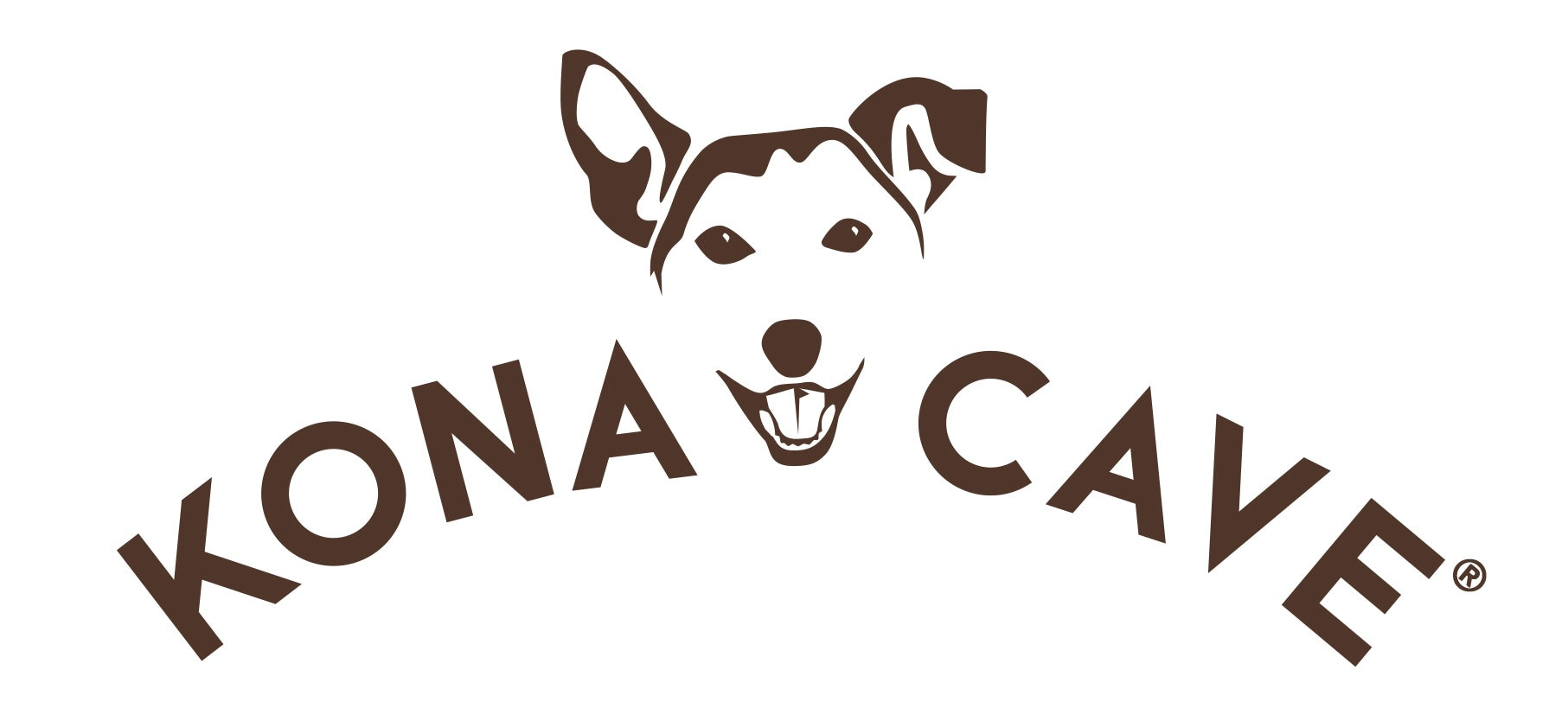 KONA CAVE® luxury dog bed brand logo with adorable Jack Russell Terrier dogs